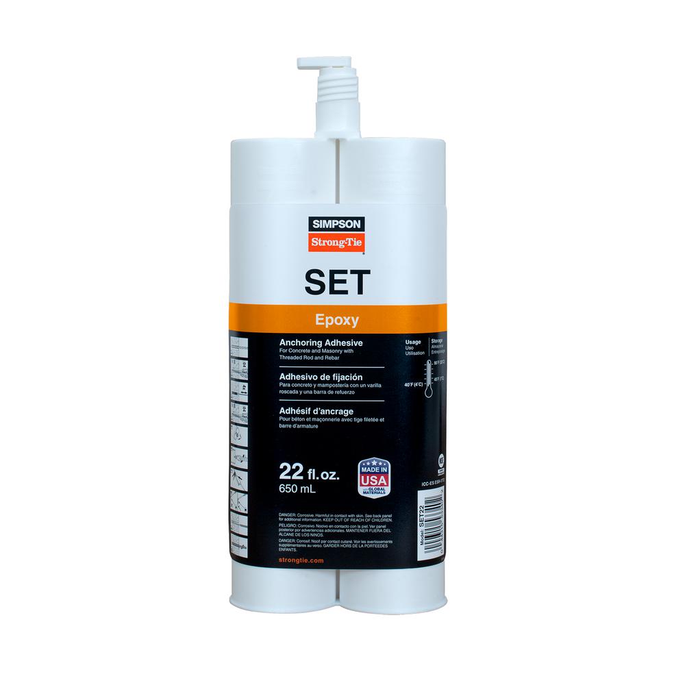 SimpsonStrongTIE Epoxy Resin 22oz. Wongs Hardware ltd